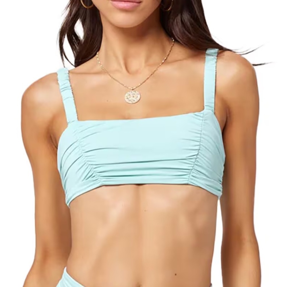 L*Space Joanna Bralette Ruched Bikini
